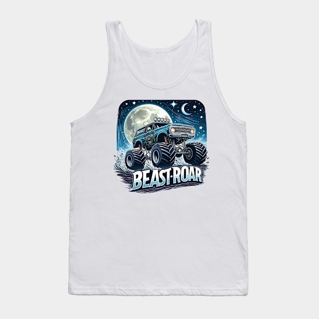 Monster truck Tank Top by Vehicles-Art